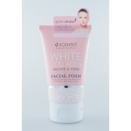 Scentio White Collagen  Oil Control Facial Foam
